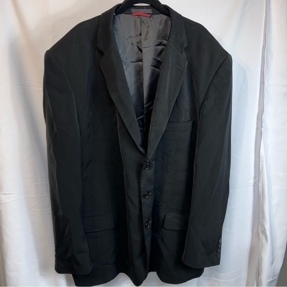 MidTown Man Suit Jacket Long Sleeve 3 Button Blazer Sport Coat Notch Collar Line - Picture 3 of 9